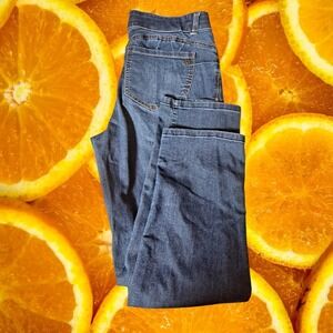 Democracy Ab Solution Jeans Denim Blue Comfort‎ Stretch Size 14